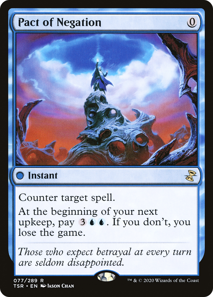 Pact of Negation (TSR-077) [Time Spiral Remastered] Foil