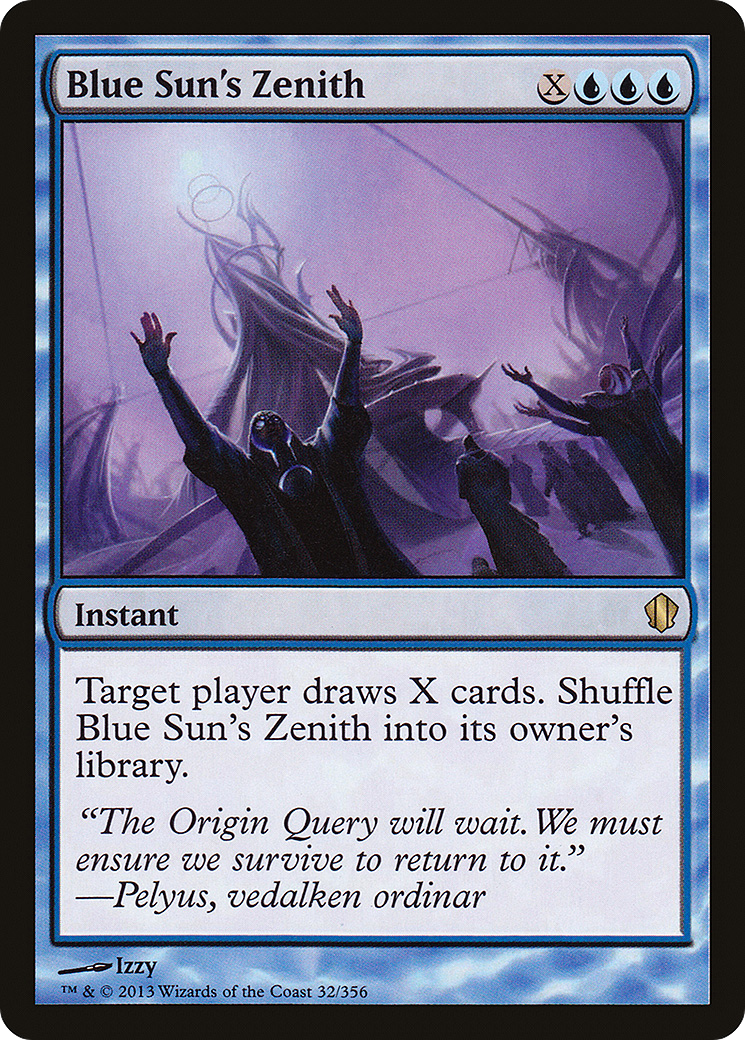 Blue Sun's Zenith (C13-032) [Commander 2013]