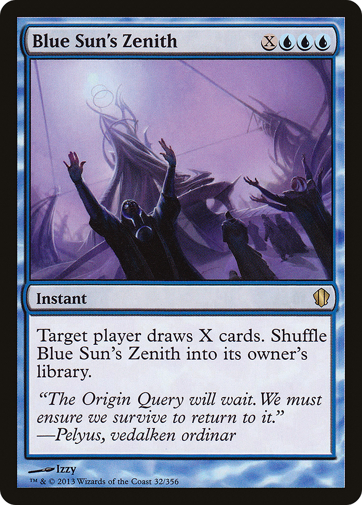 Blue Sun's Zenith (C13-032) [Commander 2013]