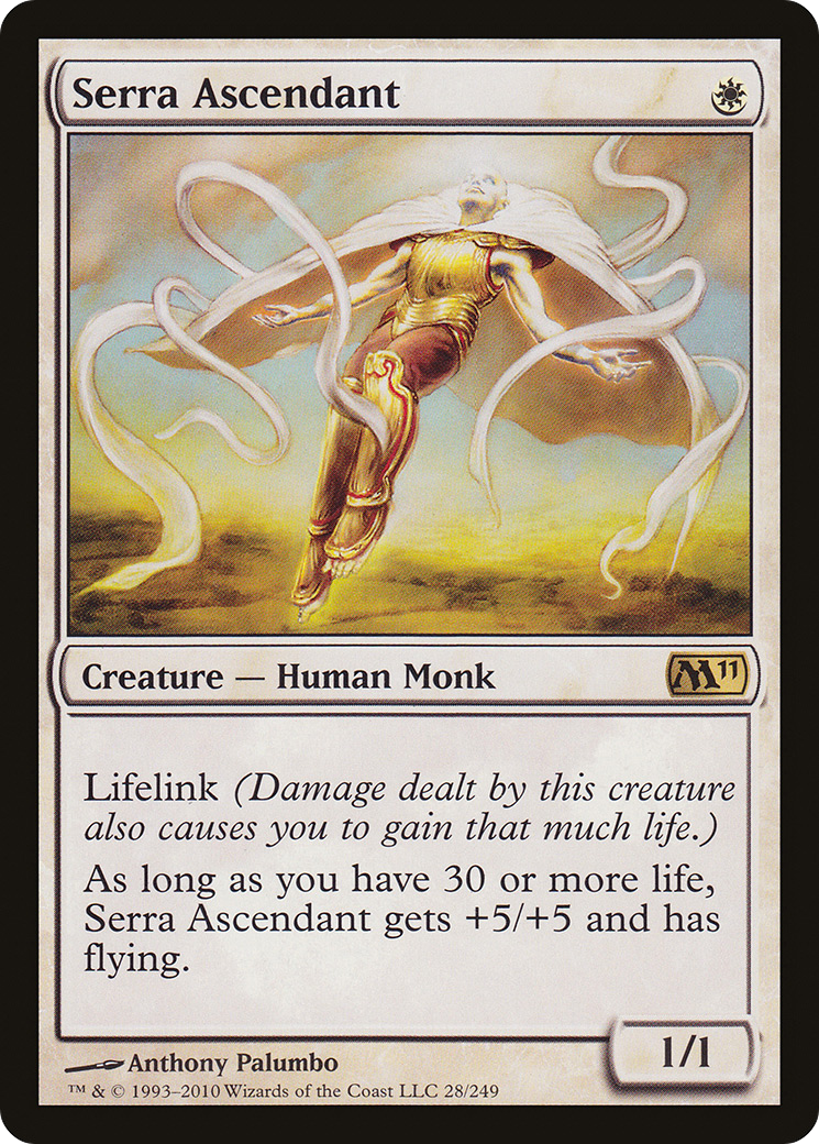 Serra Ascendant (M11-028) [Magic 2011]