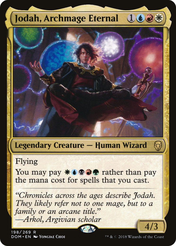 Jodah, Archmage Eternal (DOM-198) [Dominaria]