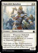 Makeshift Battalion (RVR-022) [Ravnica Remastered] Foil