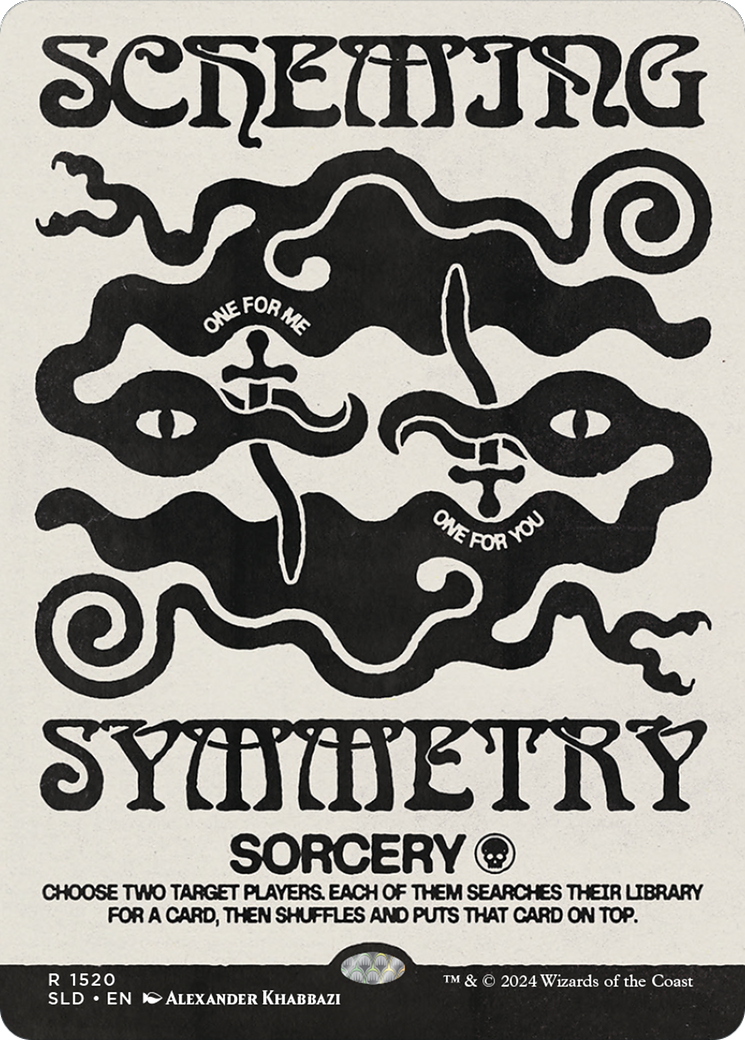 Scheming Symmetry (SLD-1520) [Secret Lair Drop] (Borderless)