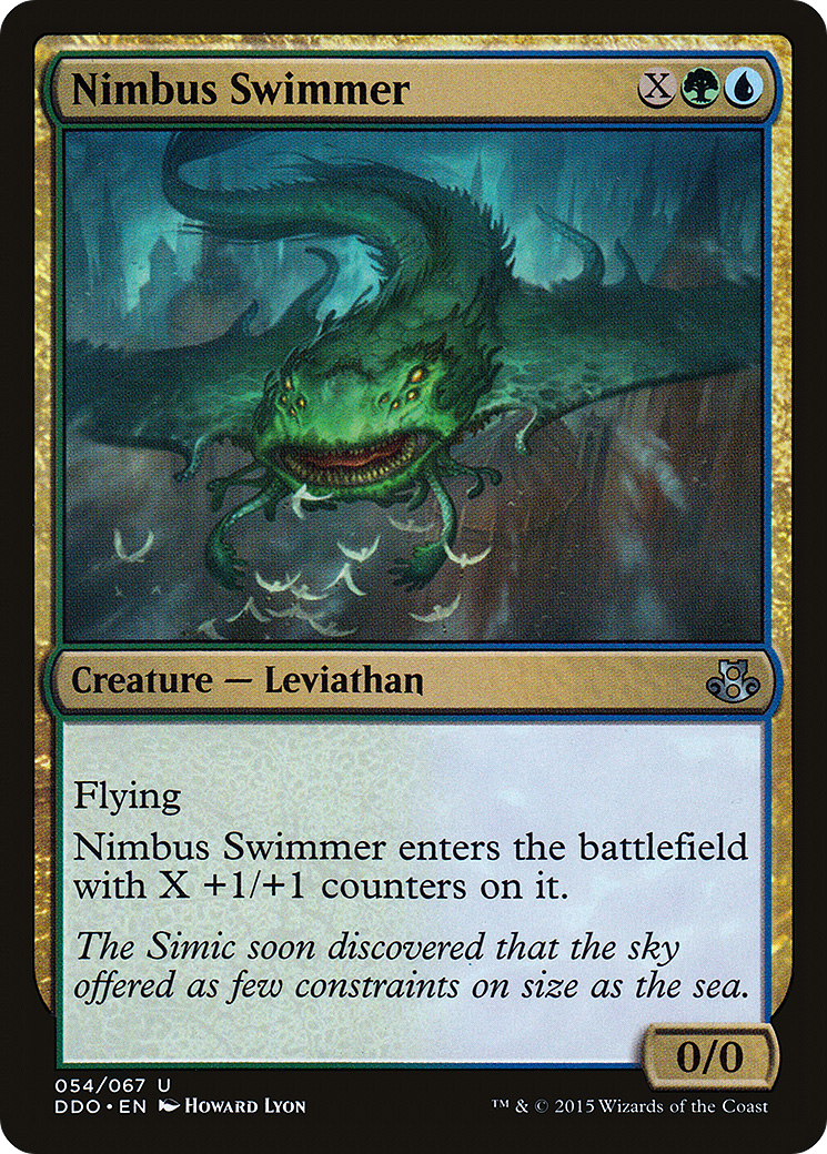 Nimbus Swimmer (DDO-054) [Duel Decks: Elspeth vs. Kiora]