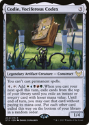 Codie, Vociferous Codex (PPSTX-253P) [Promo Pack: Strixhaven: School of Mages Promos]