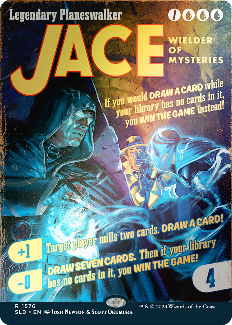 Jace, Wielder of Mysteries (SLD-1576★) [Secret Lair Drop] (Borderless) Foil