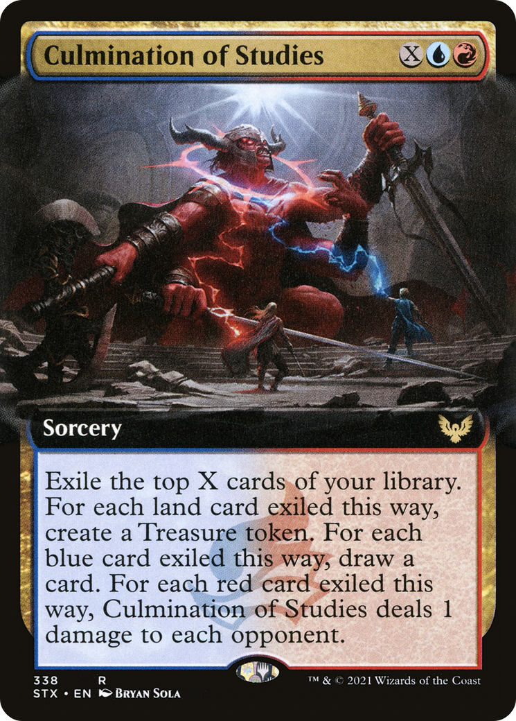 Culmination of Studies (Extended Art) (STX-338) [Strixhaven: School of Mages]