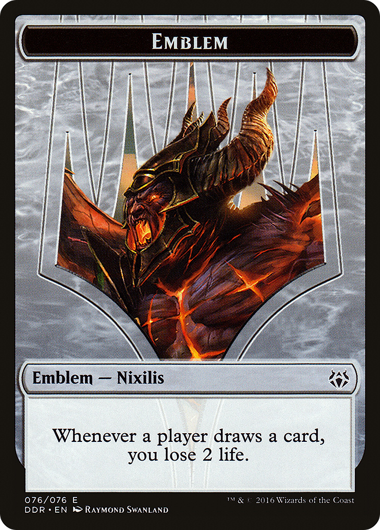 Ob Nixilis Reignited Emblem (DDR-076) [Duel Decks: Nissa vs. Ob Nixilis]