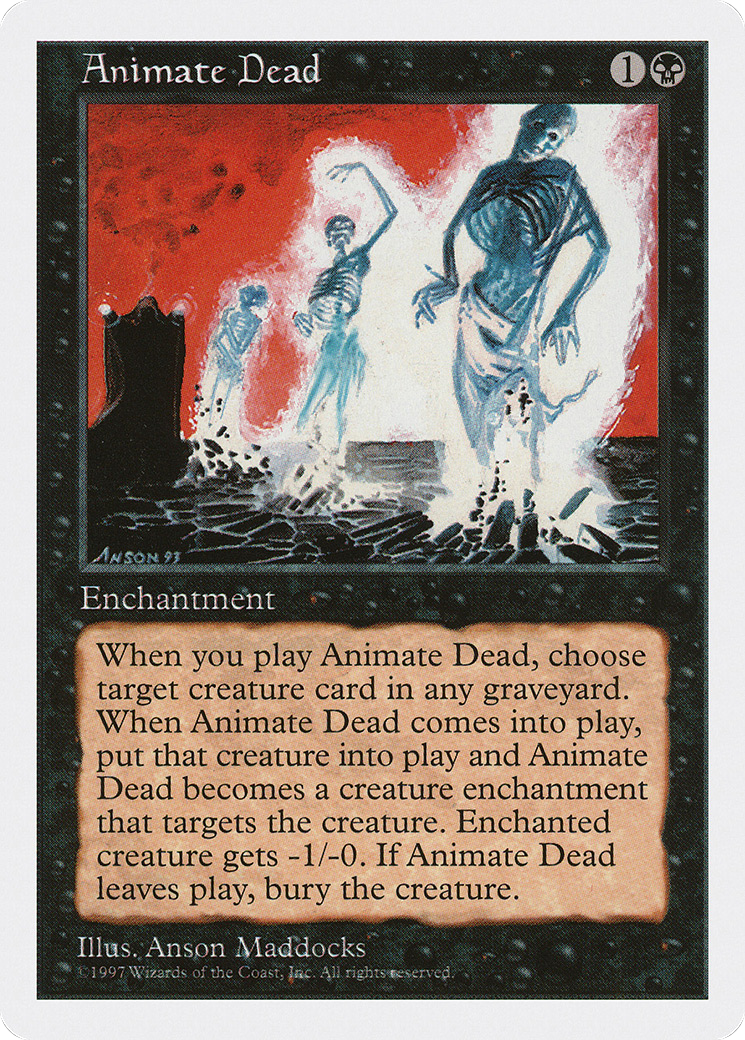 Animate Dead (5ED-140) [Fifth Edition]