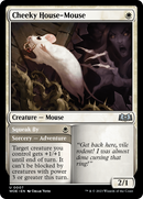 Cheeky House-Mouse // Squeak By (WOE-007) [Wilds of Eldraine] Foil