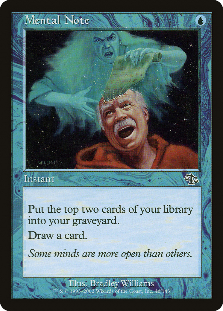 Mental Note (JUD-046) [Judgment]