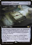 Investigator's Journal (VOW-396) [Innistrad: Crimson Vow]: (Extended Art) Foil