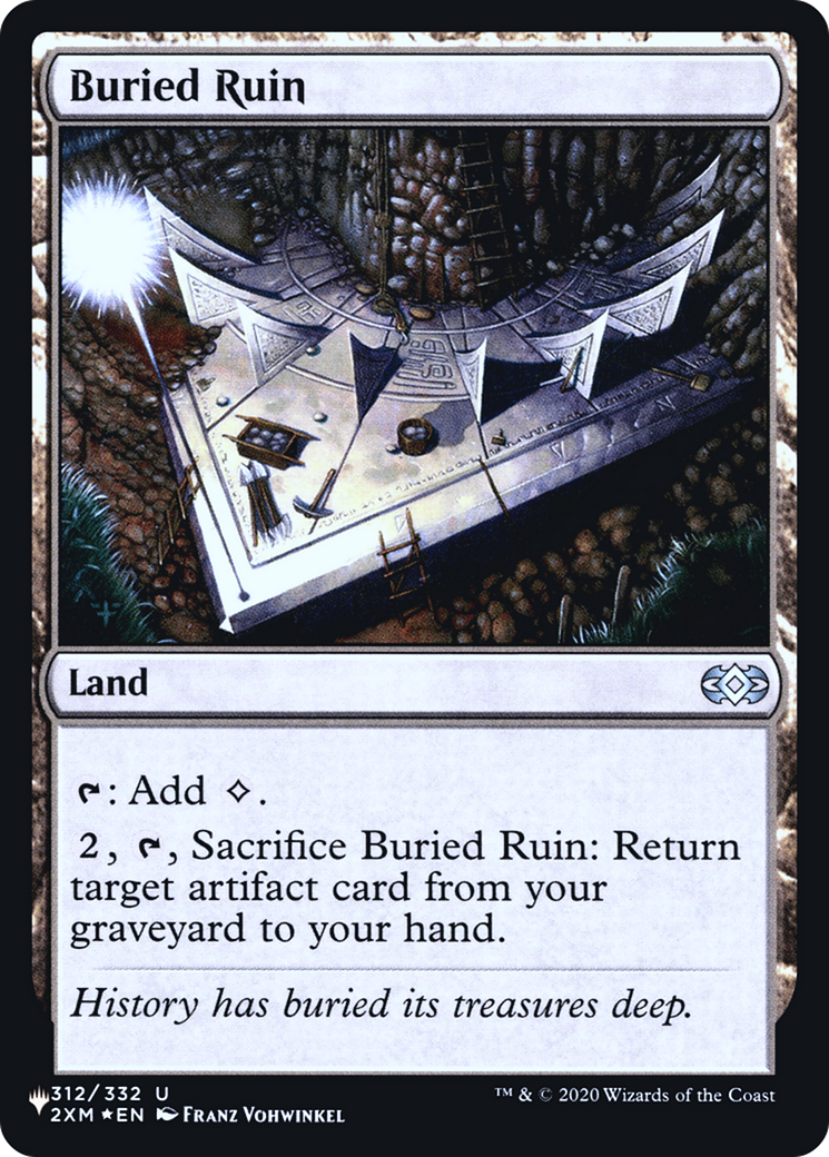 Buried Ruin (LIST-2XM-312) [The List] Foil