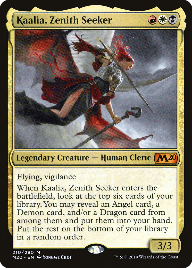 Kaalia, Zenith Seeker (M20-210) [Core Set 2020] Foil