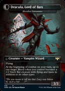 Voldaren Bloodcaster // Bloodbat Summoner (VOW-338) [Innistrad: Crimson Vow]: (Double Faced Transform) (Borderless) Foil