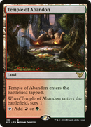 Temple of Abandon (NEC-179) [Neon Dynasty Commander]