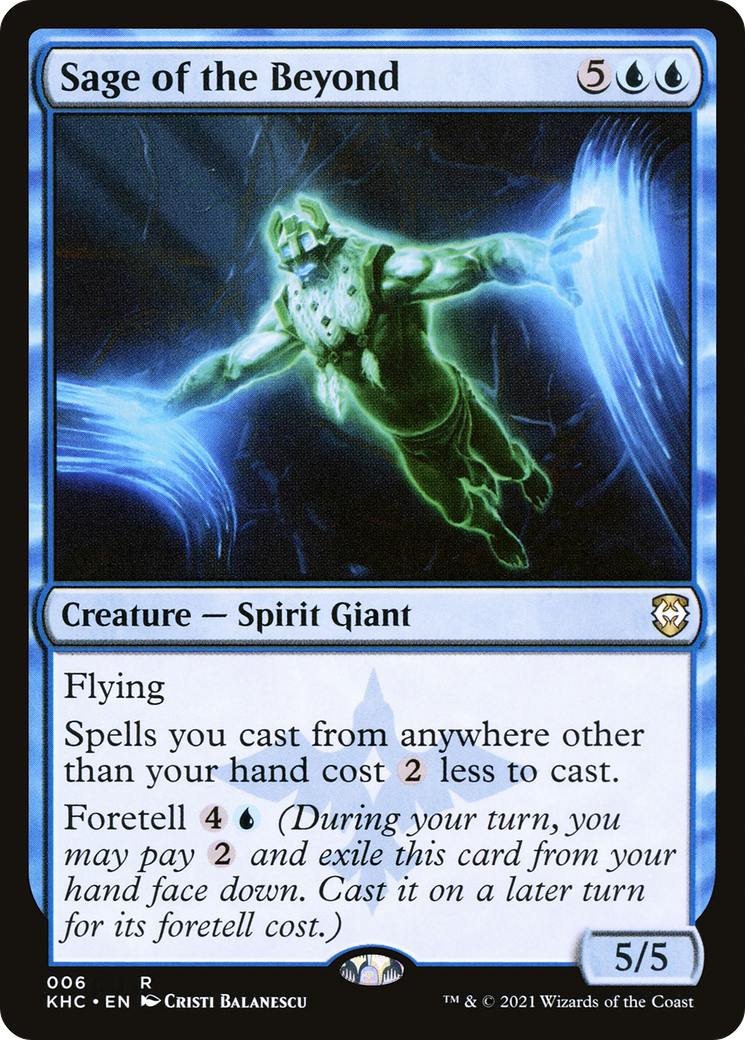 Sage of the Beyond (KHC-006) [Kaldheim Commander]