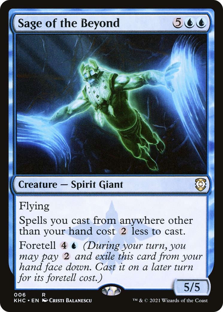 Sage of the Beyond (KHC-006) [Kaldheim Commander]