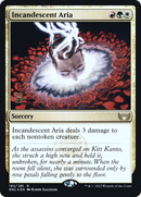 Incandescent Aria (PRE-192S) [Streets of New Capenna Promos] Foil