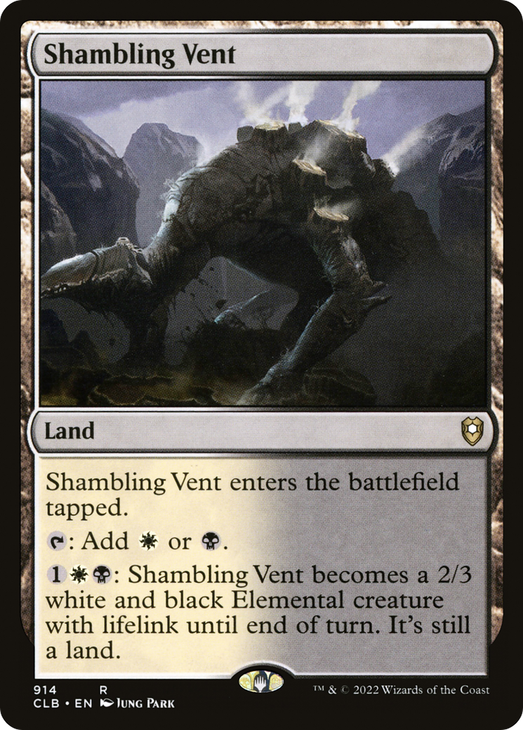 Shambling Vent (CLB-914) [Commander Legends: Battle for Baldur's Gate]