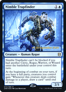 Nimble Trapfinder (PRE-72S) [Zendikar Rising Promos] Foil