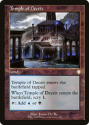 Temple of Deceit (Retro Frame) (BRC-205) [The Brothers' War Commander]