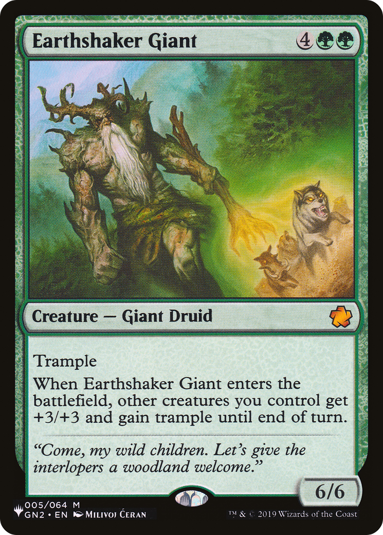 Earthshaker Giant (LIST-GN2-5) [The List]