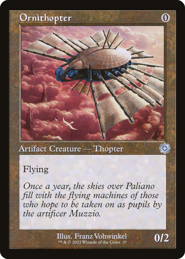 Ornithopter (BRR-037) [The Brothers' War Retro Artifacts]