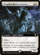 Drogskol Reinforcements (Extended Art) (VOC-043) [Crimson Vow Commander]
