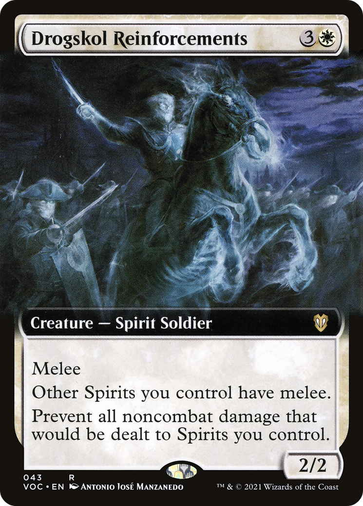 Drogskol Reinforcements (VOC-043) [Crimson Vow Commander]: (Extended Art)