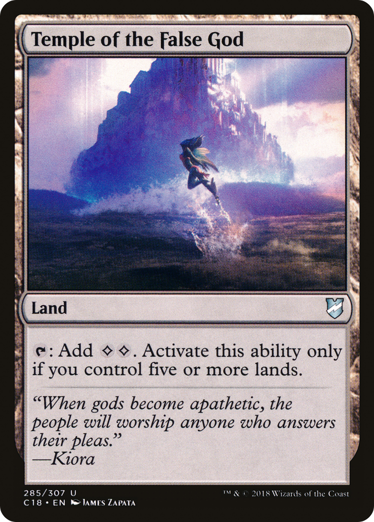 Temple of the False God (C18-285) [Commander 2018]