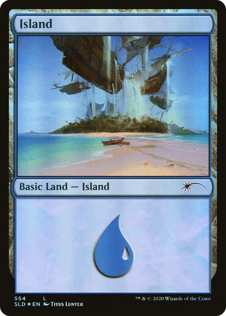 Island (SLD-554) [Secret Lair Drop] Foil