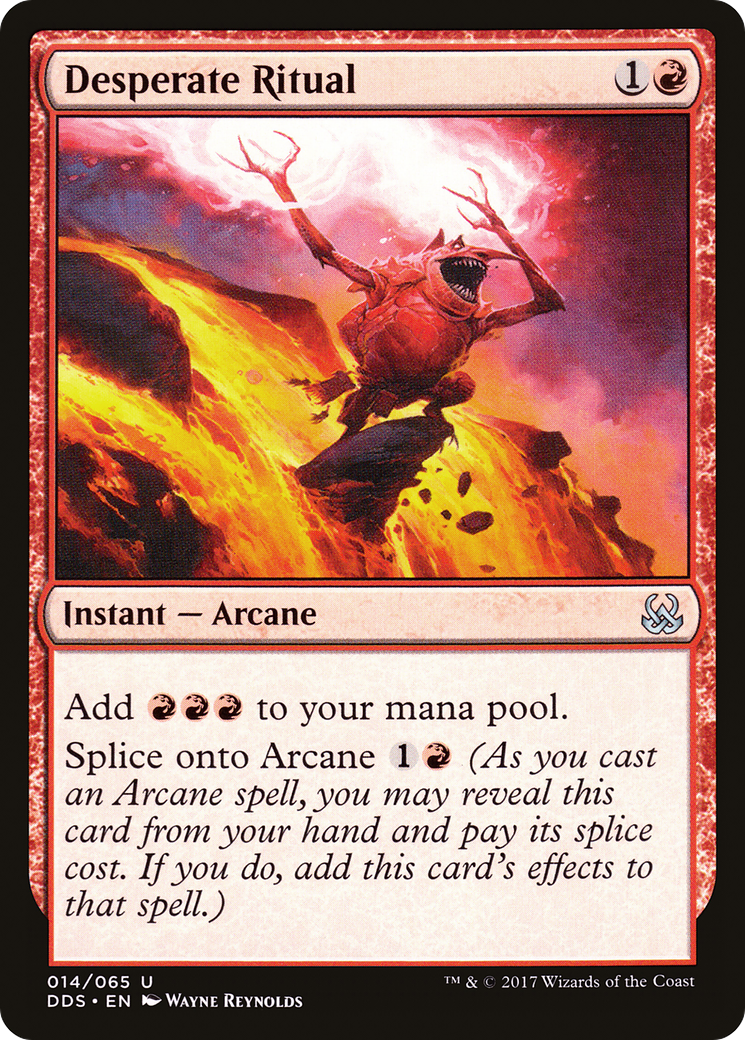 Desperate Ritual (DDS-014) [Duel Decks: Mind vs. Might]