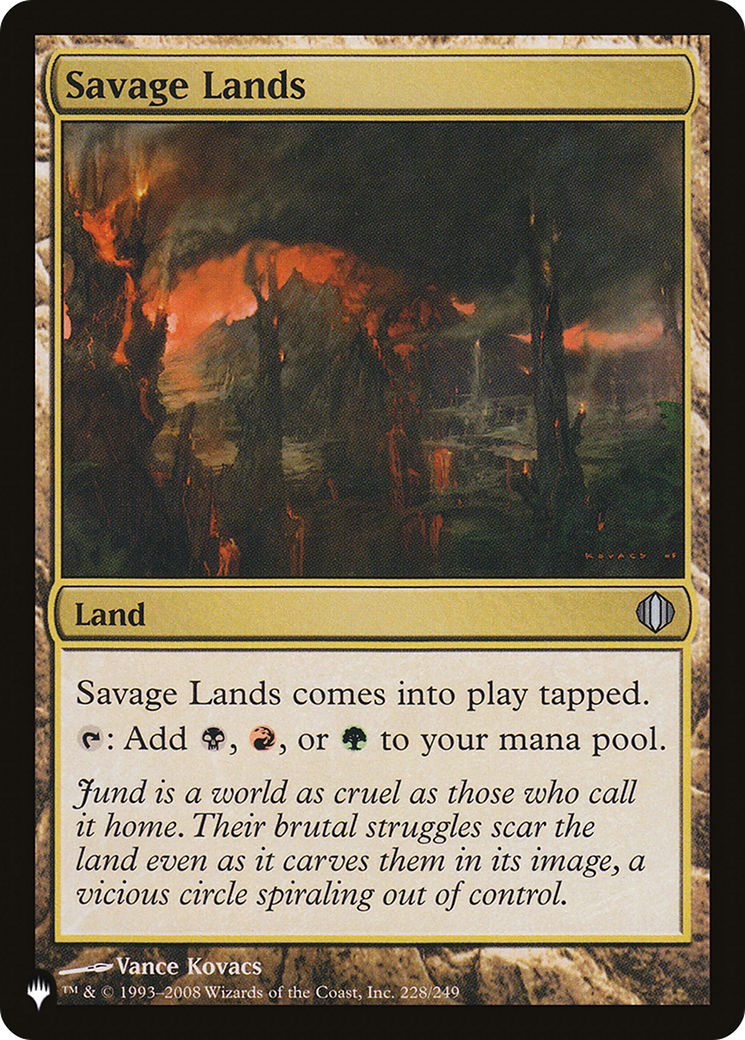 Savage Lands (LIST-ALA-228) [The List]