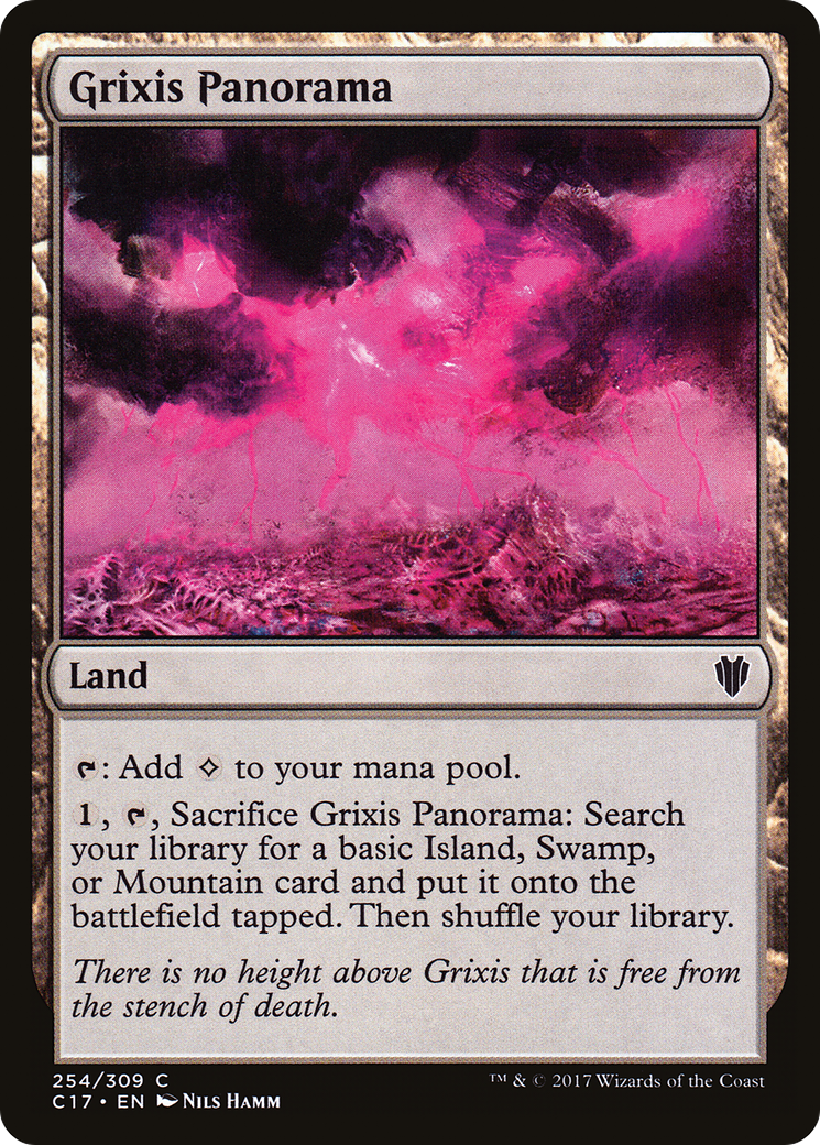 Grixis Panorama (C17-254) [Commander 2017]