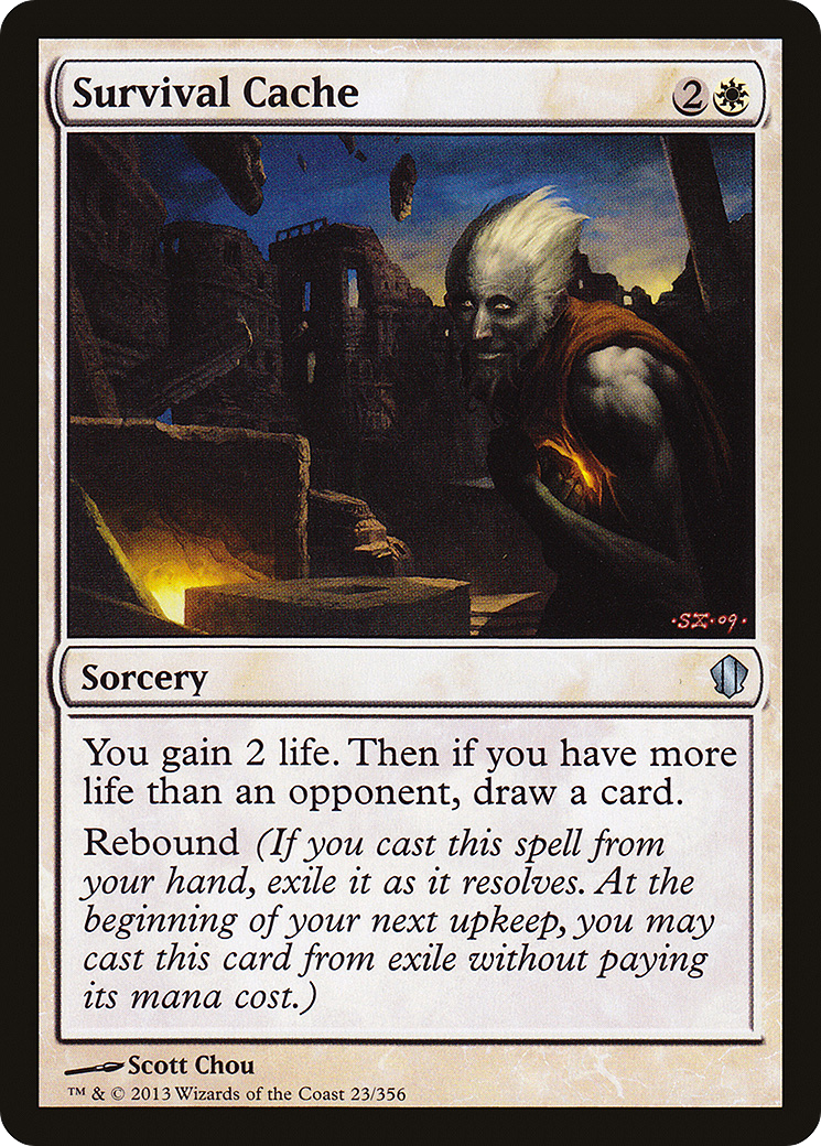 Survival Cache (C13-023) [Commander 2013]
