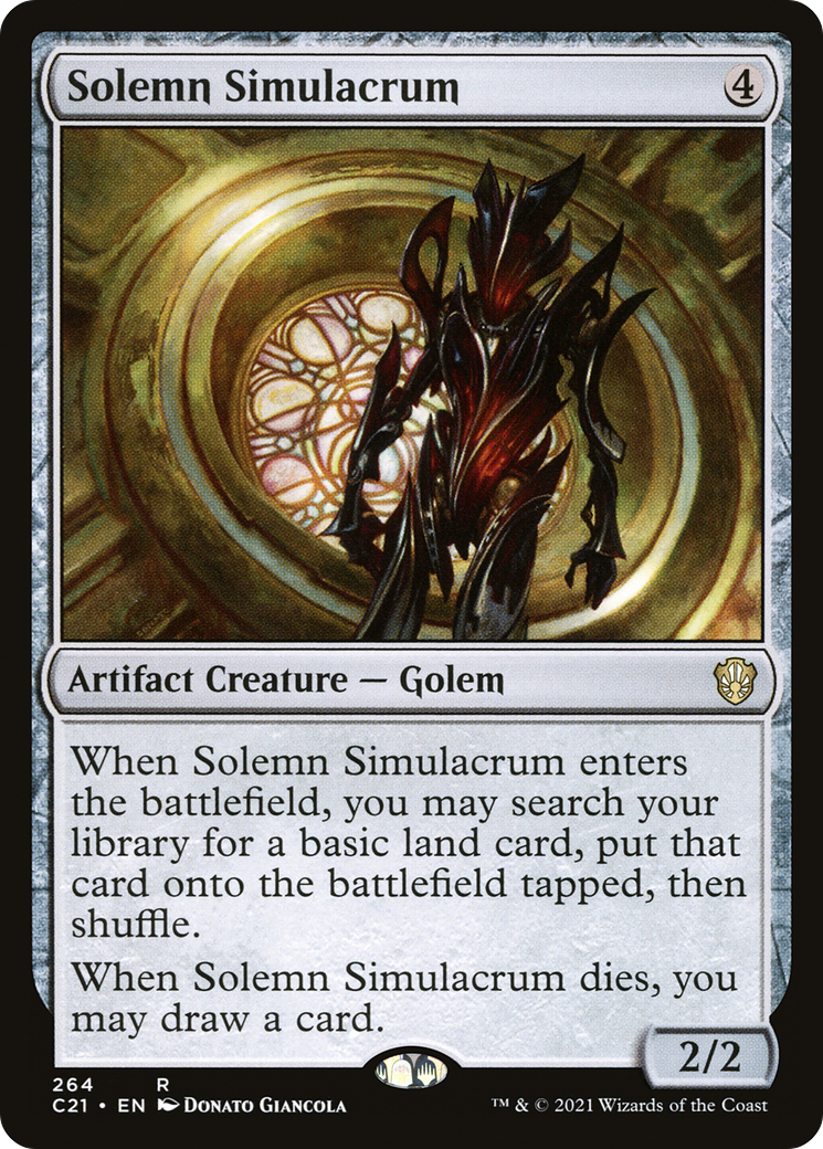 Solemn Simulacrum (C21-264) [Commander 2021]