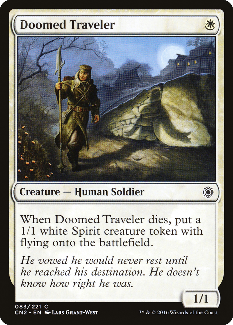 Doomed Traveler (CN2-083) [Conspiracy: Take the Crown]