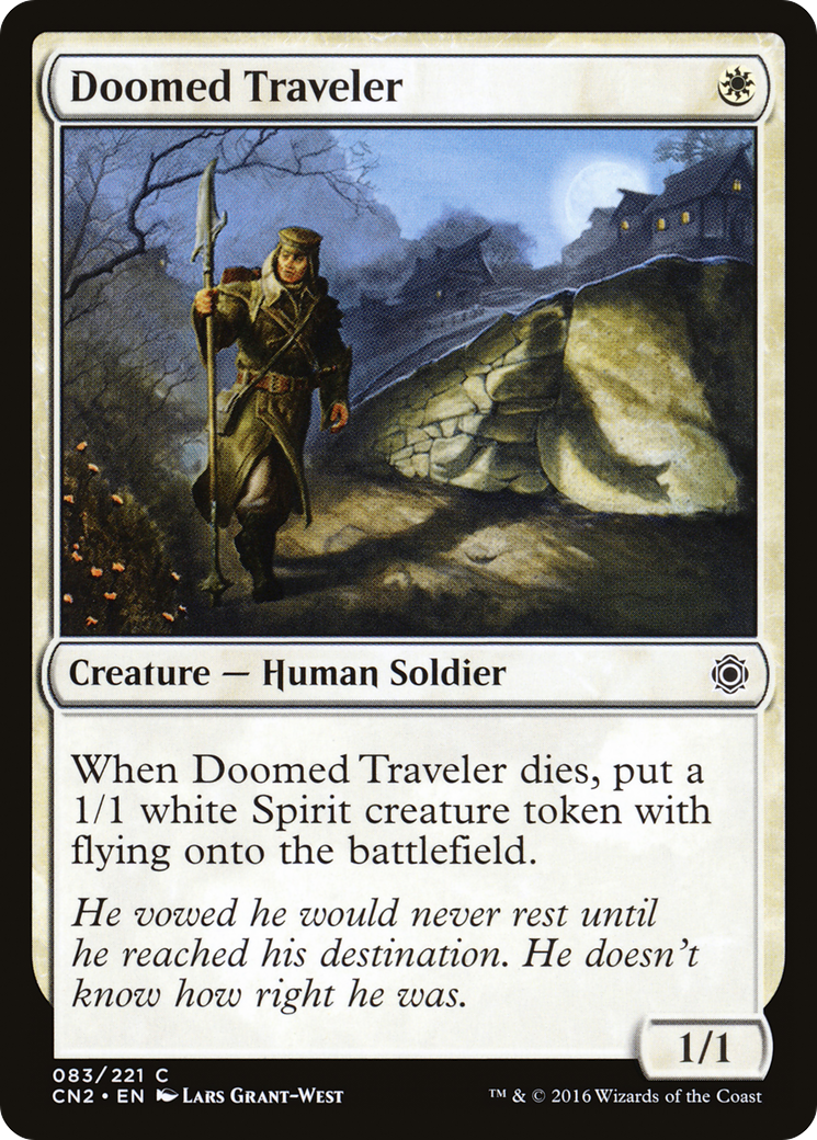 Doomed Traveler (CN2-083) [Conspiracy: Take the Crown]