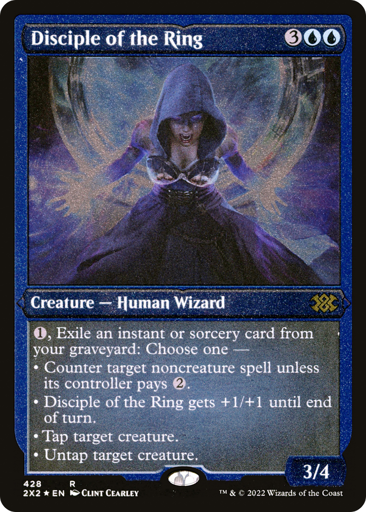 Disciple of the Ring (Foil Etched) (2X2-428) [Double Masters 2022] Foil