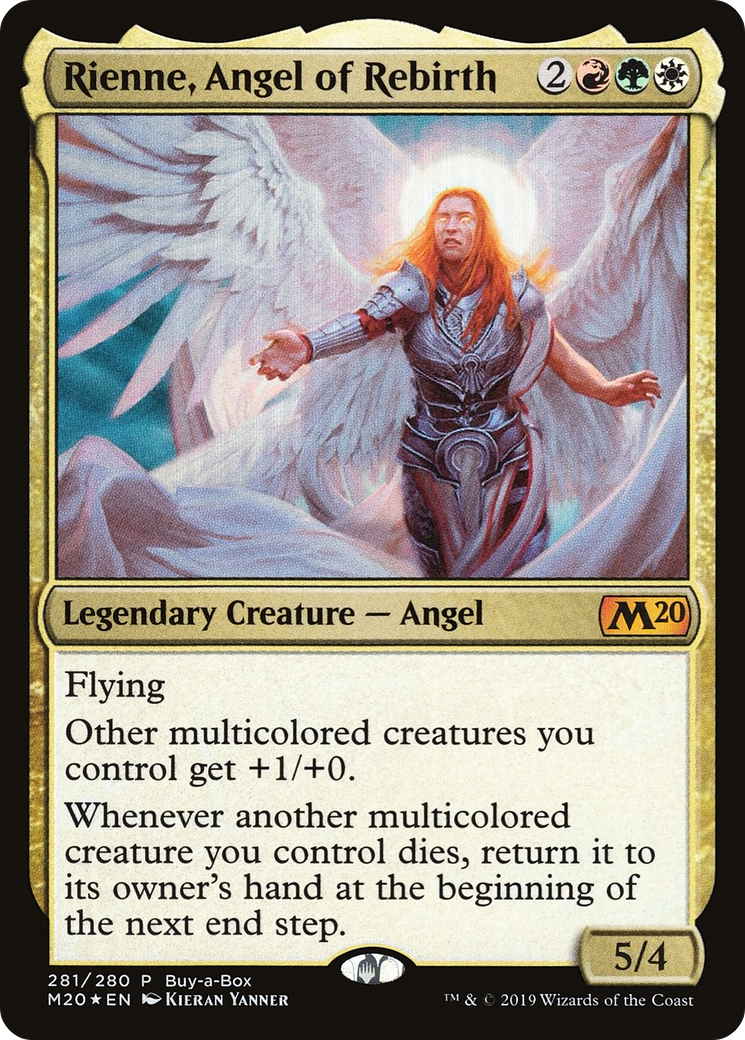 Rienne, Angel of Rebirth (BABP-281) [Core Set 2020] Foil