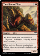 Two-Headed Sliver (CMM-883) [Commander Masters]