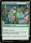 Blanchwood Armor (FDN-213) [Foundations] Foil