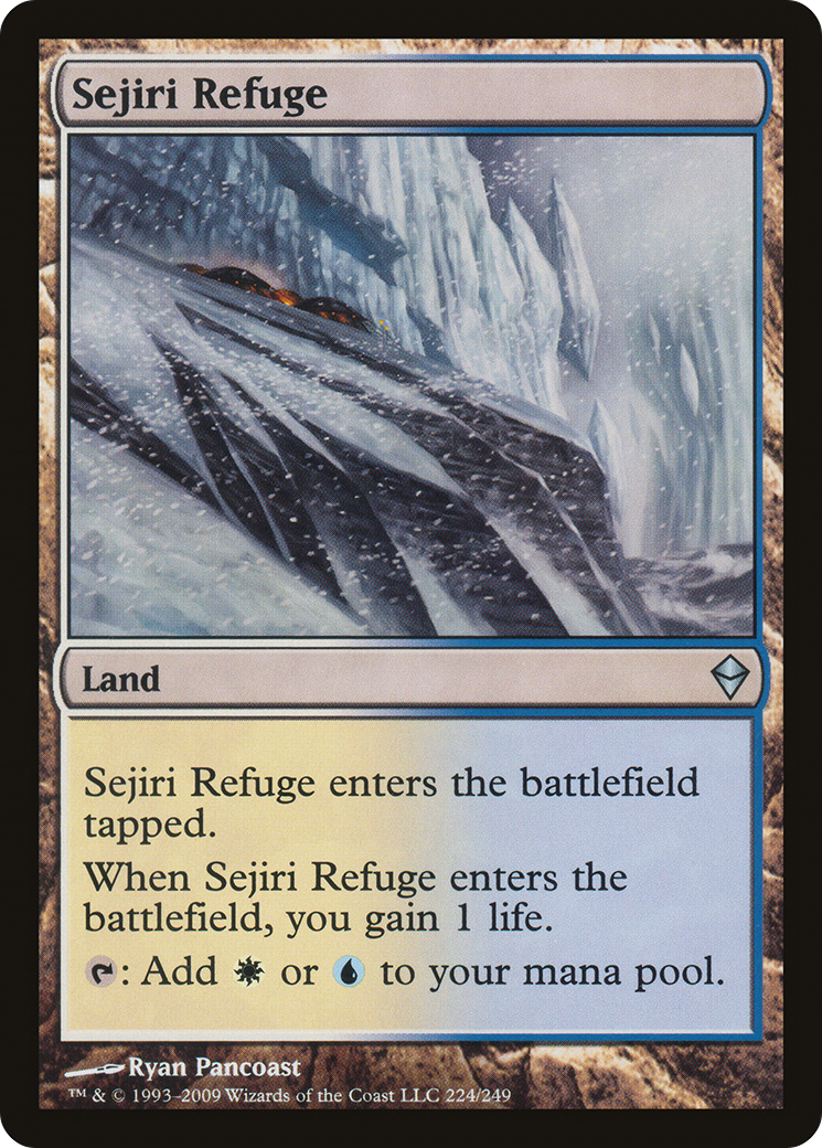 Sejiri Refuge (ZEN-224) [Zendikar]