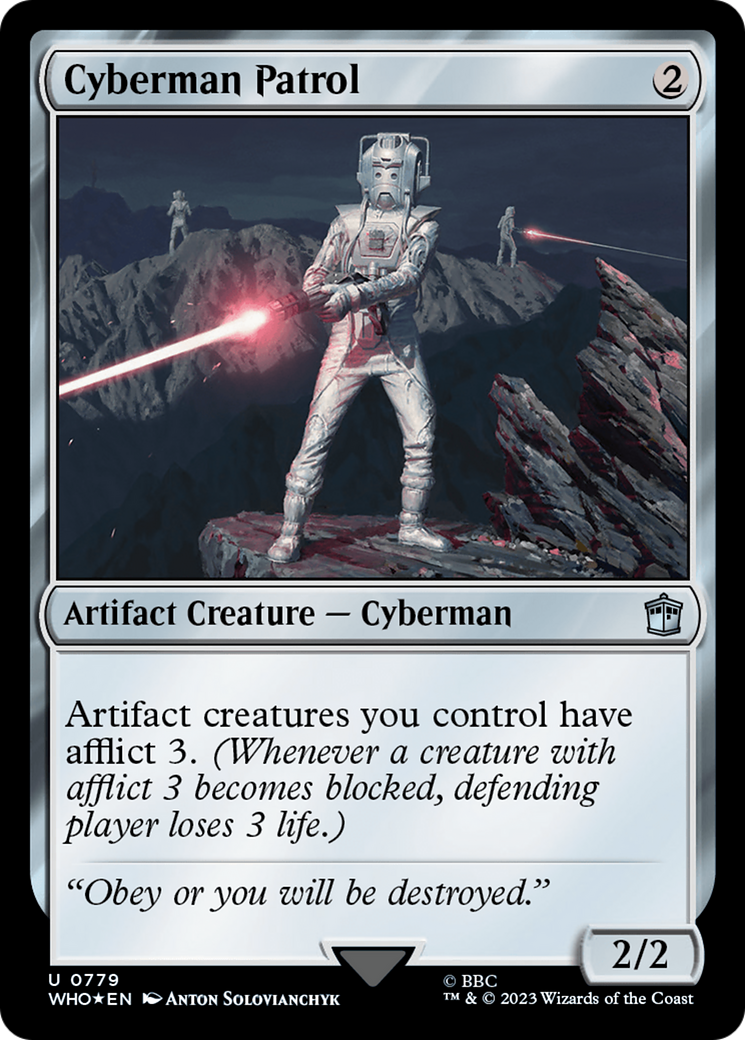 Cyberman Patrol (WHO-779) [Doctor Who] Foil