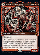 Toralf, God of Fury // Toralf's Hammer (KHM-313) [Kaldheim]: (Showcase) Foil