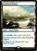 Scattered Groves (PRE-247S) [Amonkhet Promos] Foil