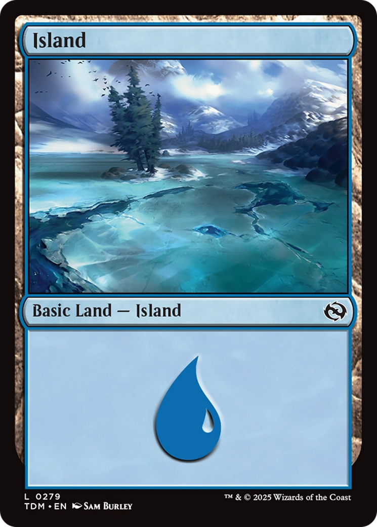 Island (TDM-279) [Tarkir: Dragonstorm]