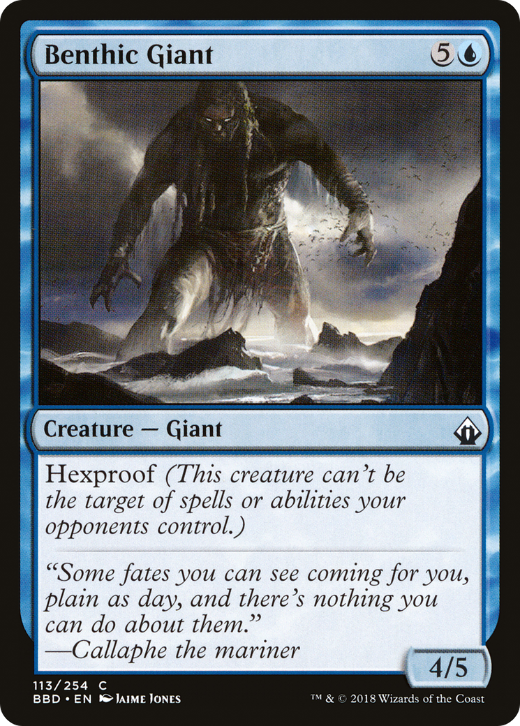Benthic Giant (BBD-113) [Battlebond]