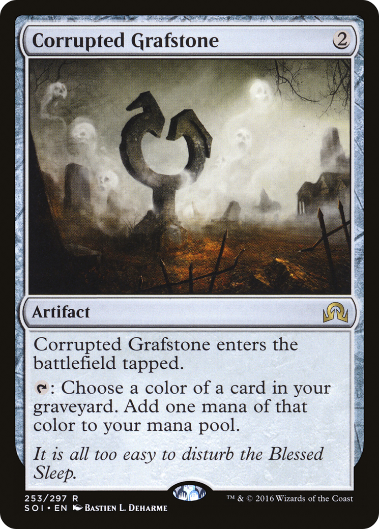 Corrupted Grafstone (SOI-253) [Shadows over Innistrad]